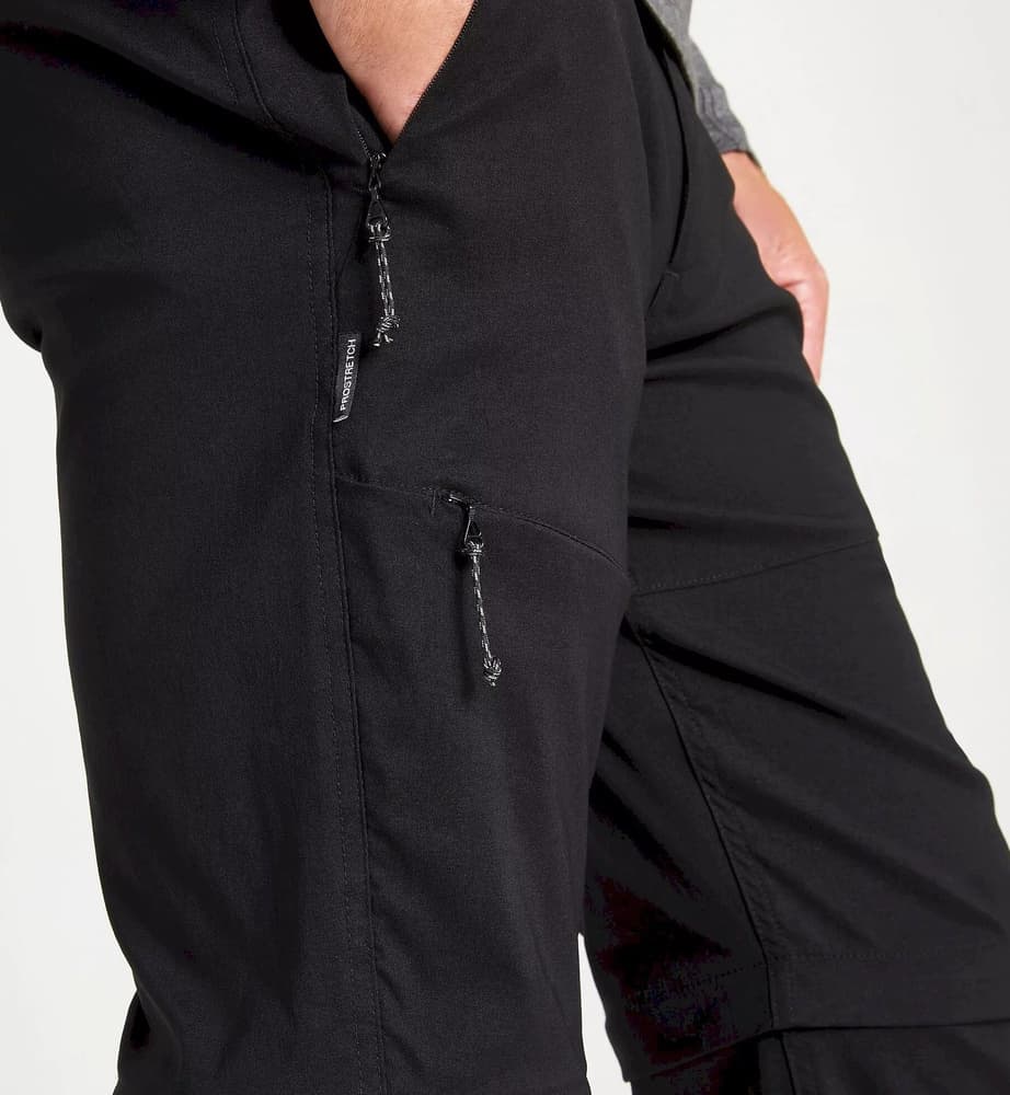 M's Kiwi Pro Convertible Trousers Black, view: 2