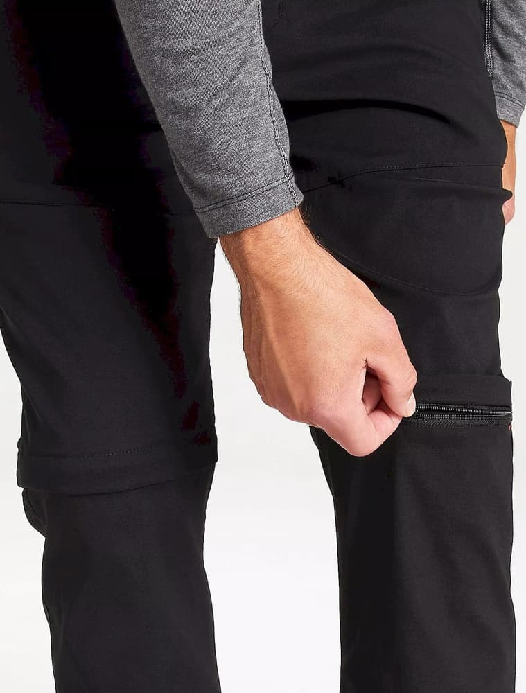 M's Kiwi Pro Convertible Trousers Black, view: 3