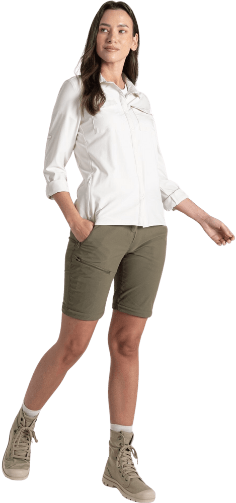 W's NosiLife Pro Convertible Trouser III Wild Olive, view: 4