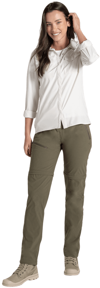 W's NosiLife Pro Convertible Trouser III Wild Olive, view: 3