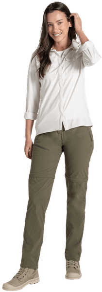 W's NosiLife Pro Convertible Trouser III Wild Olive, view: 3