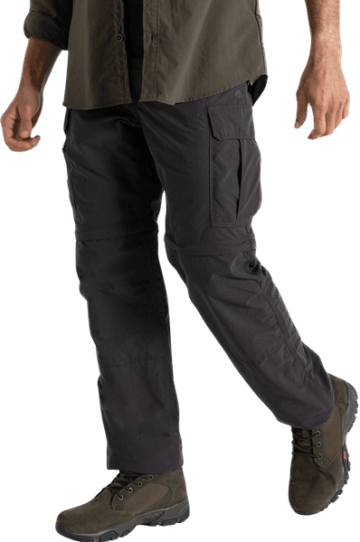 M's NosiLife Convertible Cargo Trouser II Black Pepper, view: 2