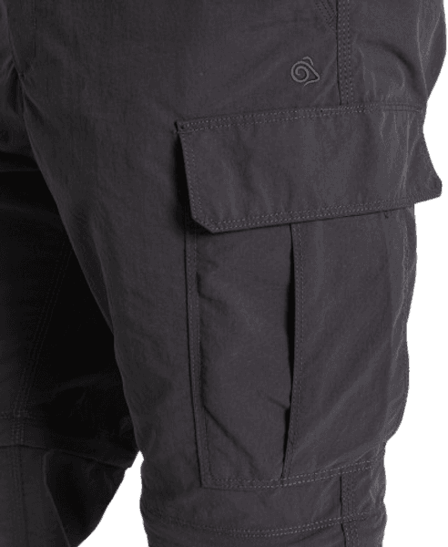 M's NosiLife Convertible Cargo Trouser II Black Pepper, view: 7
