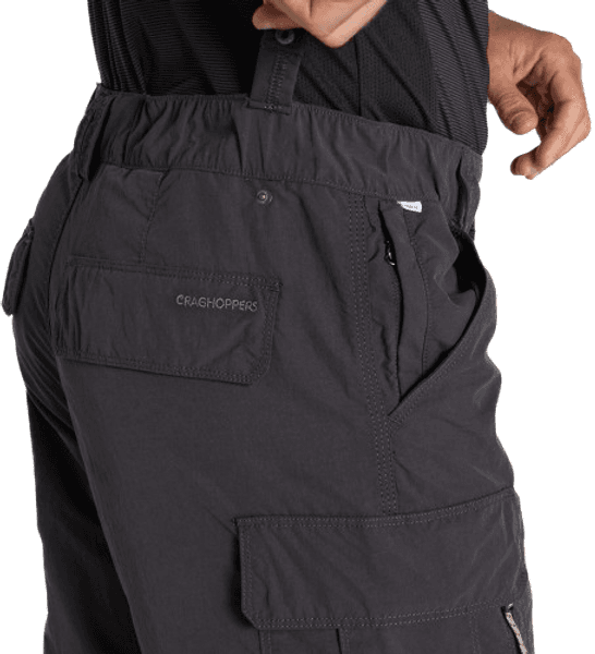 M's NosiLife Convertible Cargo Trouser II Black Pepper, view: 6