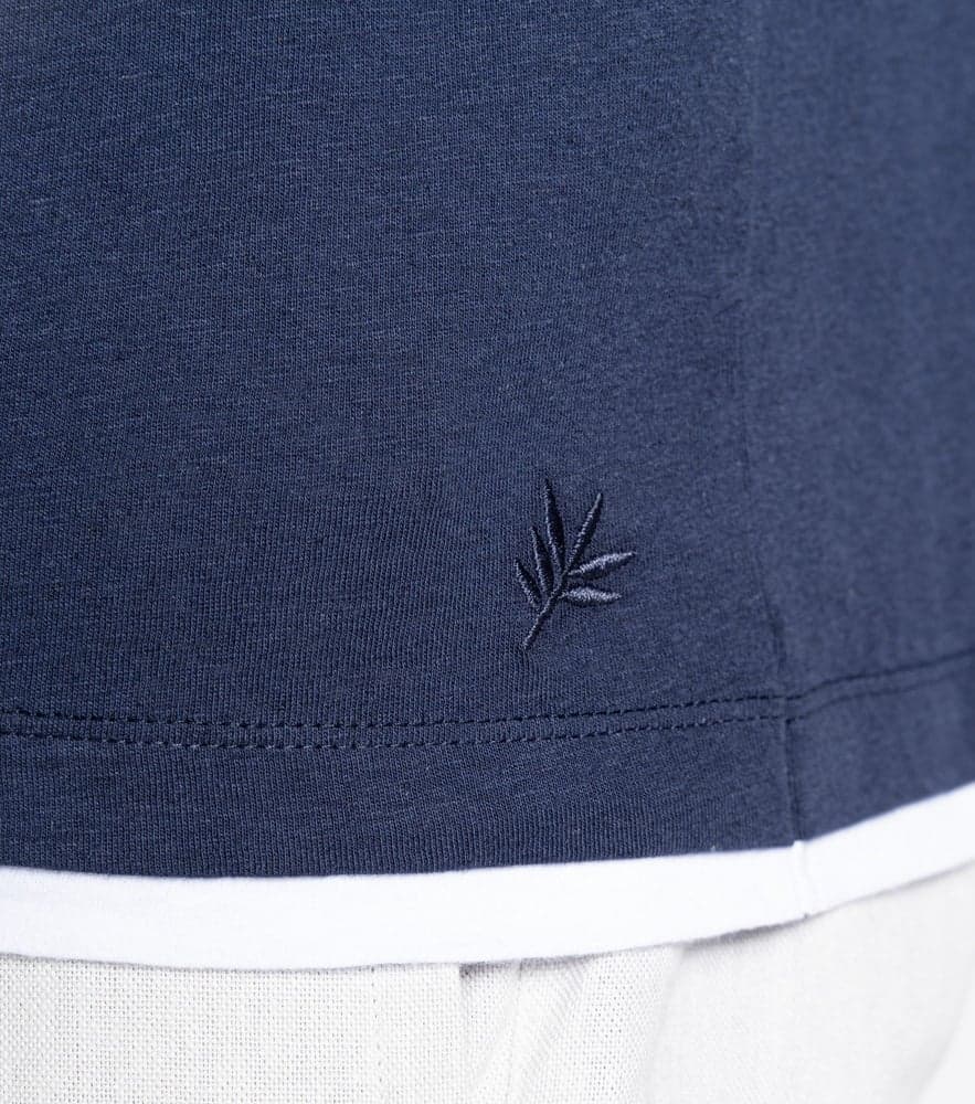 M's NosiBotanical Coulter Long Sleeved T-Shirt Blue Navy, view: 4