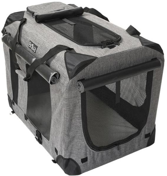 Highway Dog Crate Tarmac Grey L, view: 0