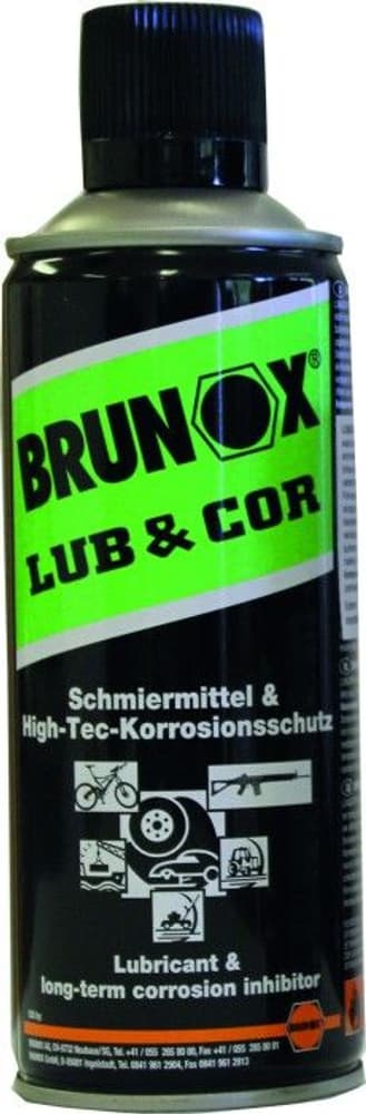 BRUNOX Lub & Cor Våpenolje Spray 400 ml, view: 0
