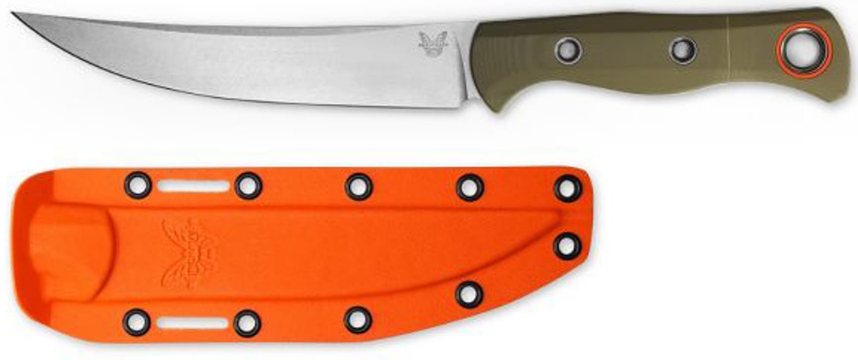 15500-3 Meatcrafter Fixed Blade OD Green G10, view: 7