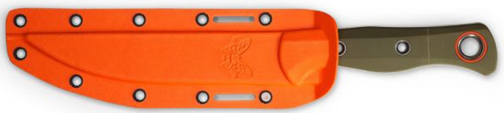 15500-3 Meatcrafter Fixed Blade OD Green G10, view: 3