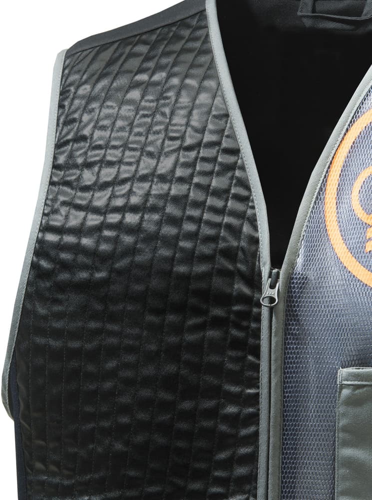 Sporting EVO Vest Vest Grey Castelrock & Black & Orange, view: 3