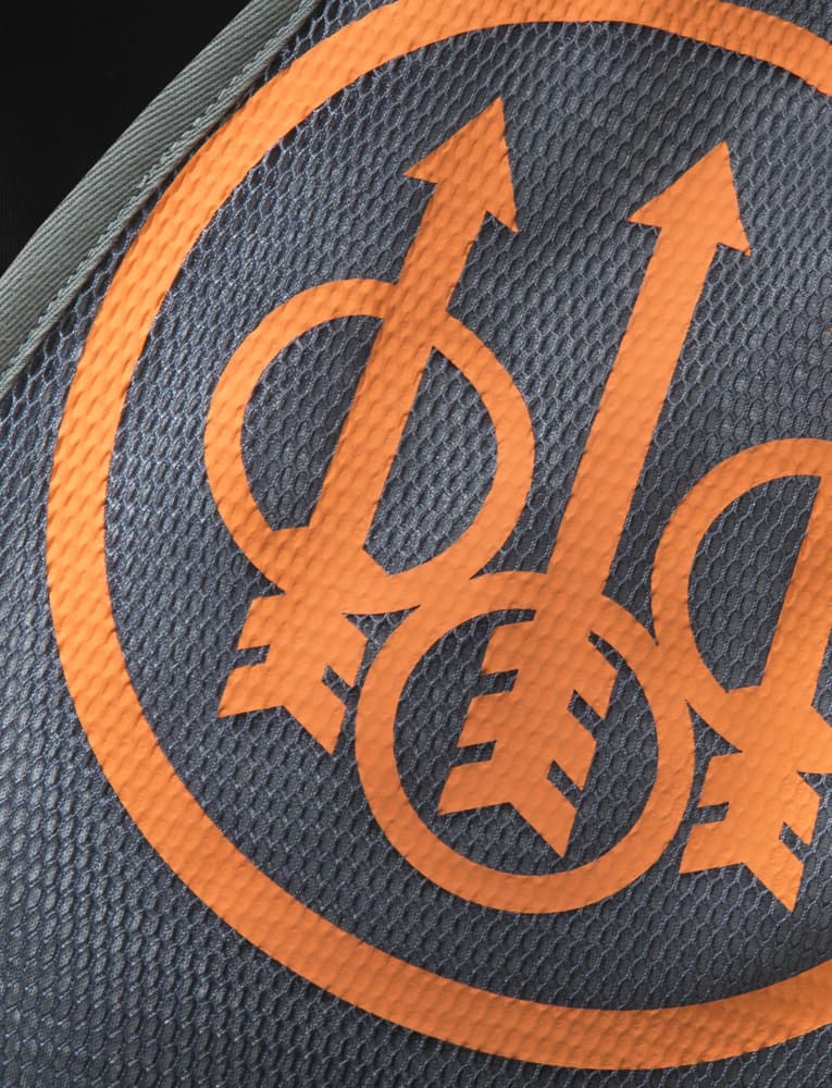 Sporting EVO Vest Vest Grey Castelrock & Black & Orange, view: 2