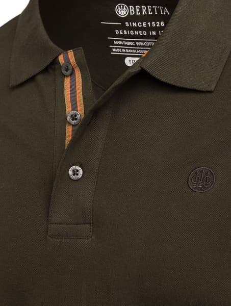 Corporate EVO Polo Green Moss, view: 2