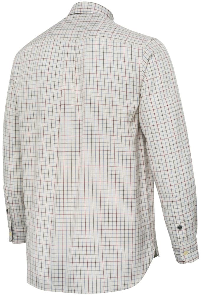 M's Charlow LS Shirt White & Green Check, view: 1