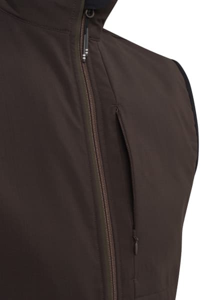 M's Windshell EVO Vest Brown Bark, view: 3