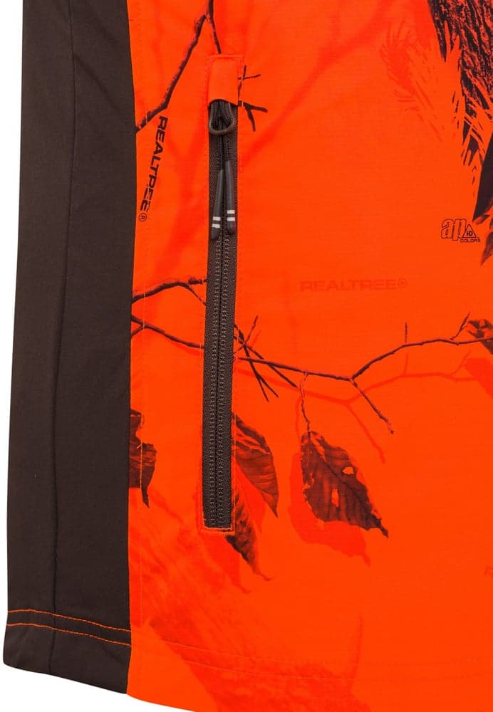 M's Windshell EVO Vest Camo Orange Realtree Ap Hd, view: 4