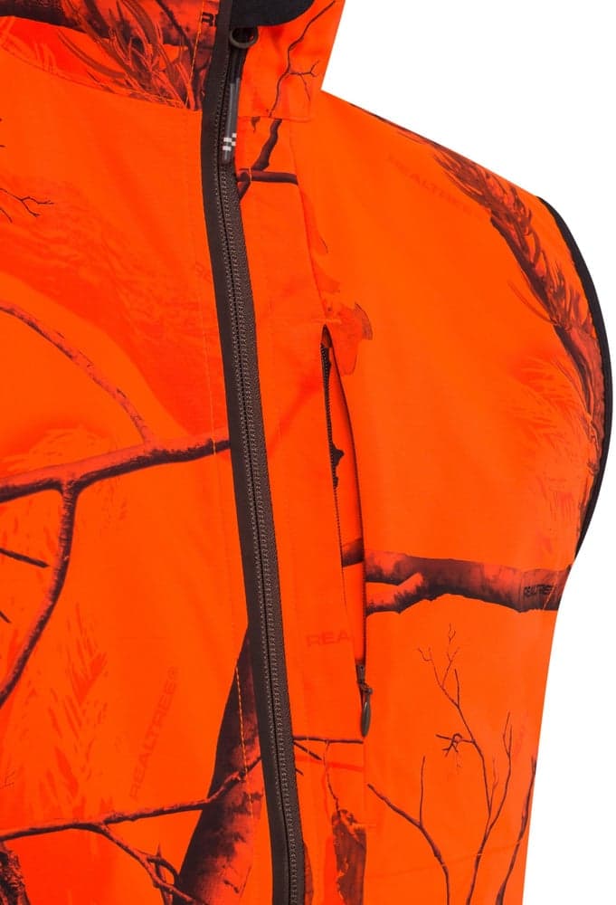 M's Windshell EVO Vest Camo Orange Realtree Ap Hd, view: 3