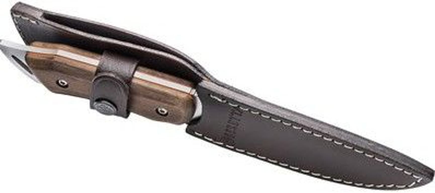 Roan Fixed Blade Knife Brown & Orange, view: 2