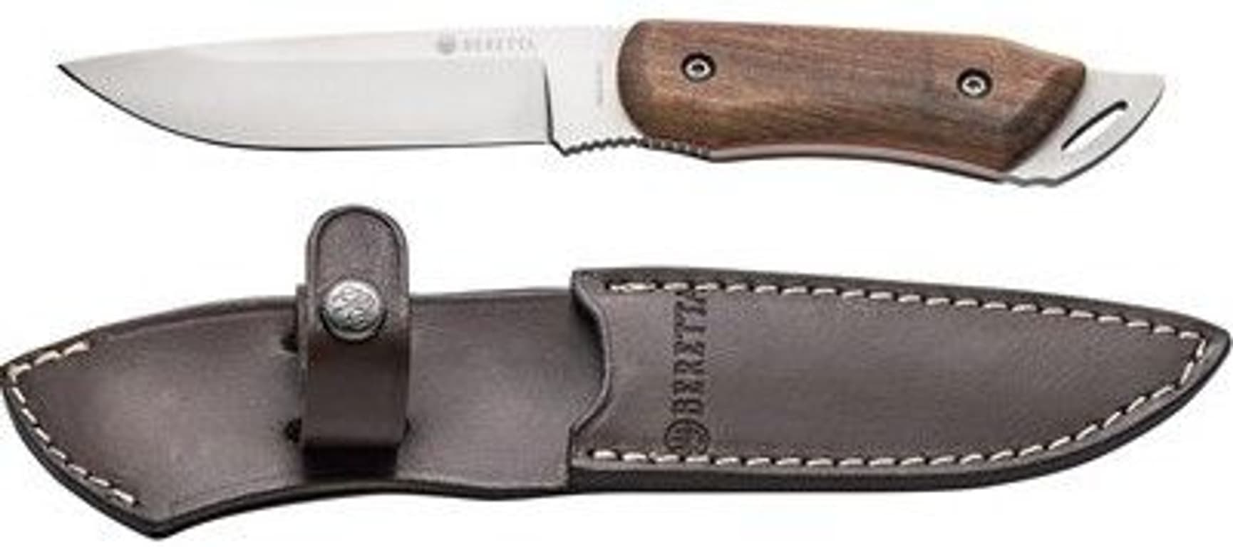 Roan Fixed Blade Knife Brown & Orange, view: 0