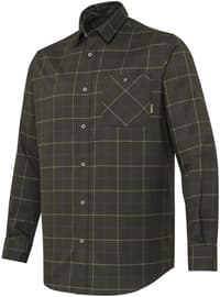M's Jargo Stretch Shirt Bark & Sage Check - view: 0