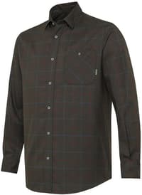 Jargo Stretch Shirt Bark/Burgundy Check - view: 0