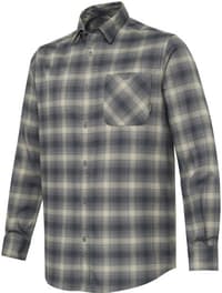 M's Jargo Stretch Shirt Green Check - view: 0