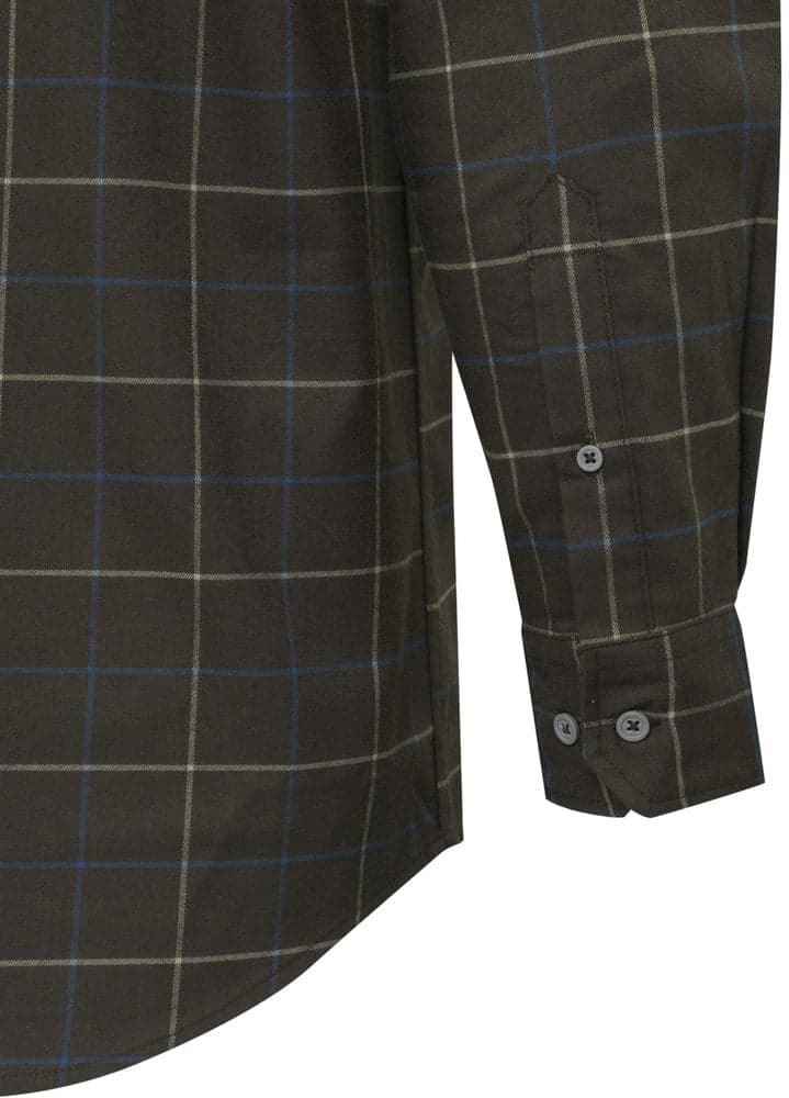M's Jargo Stretch Shirt Bark & Sage Check, view: 3