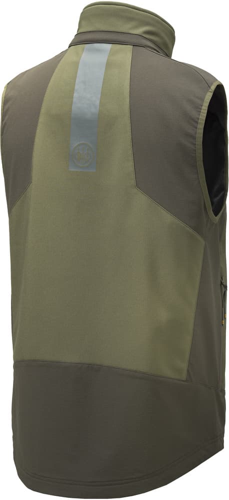 M's Butte Softshell Vest Moss & Brown Bark, view: 1