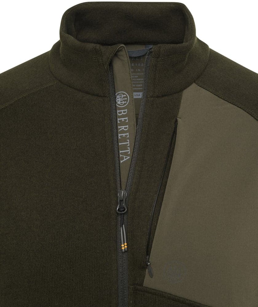 M's Abisko Full Zip Fleece Green Moss, view: 2