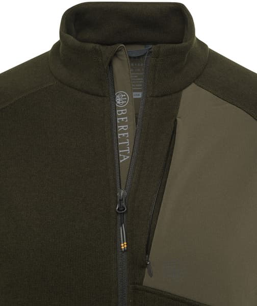 M's Abisko Full Zip Fleece Green Moss, view: 2
