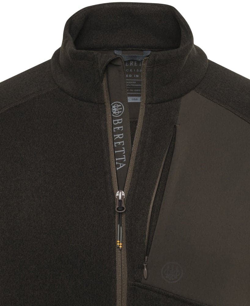 M's Abisko Full Zip Fleece Brown Bark, view: 2