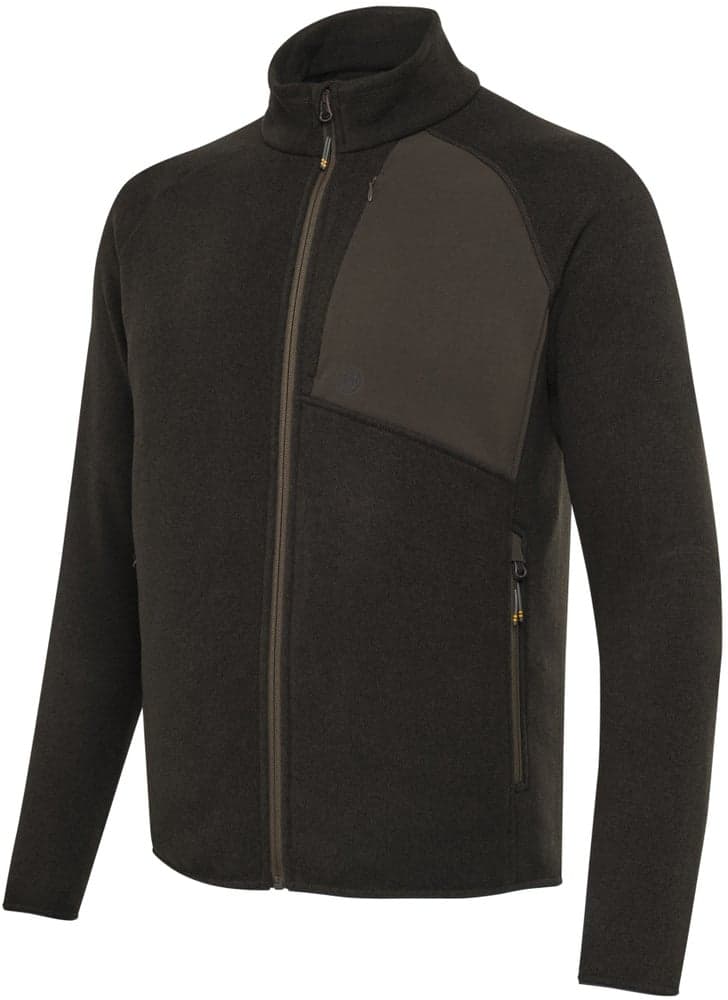 M's Abisko Full Zip Fleece Brown Bark, view: 0