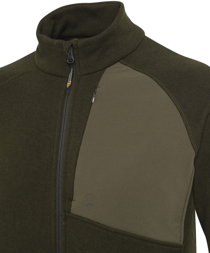 M's Abisko Full Zip Fleece Green Moss, view: 3