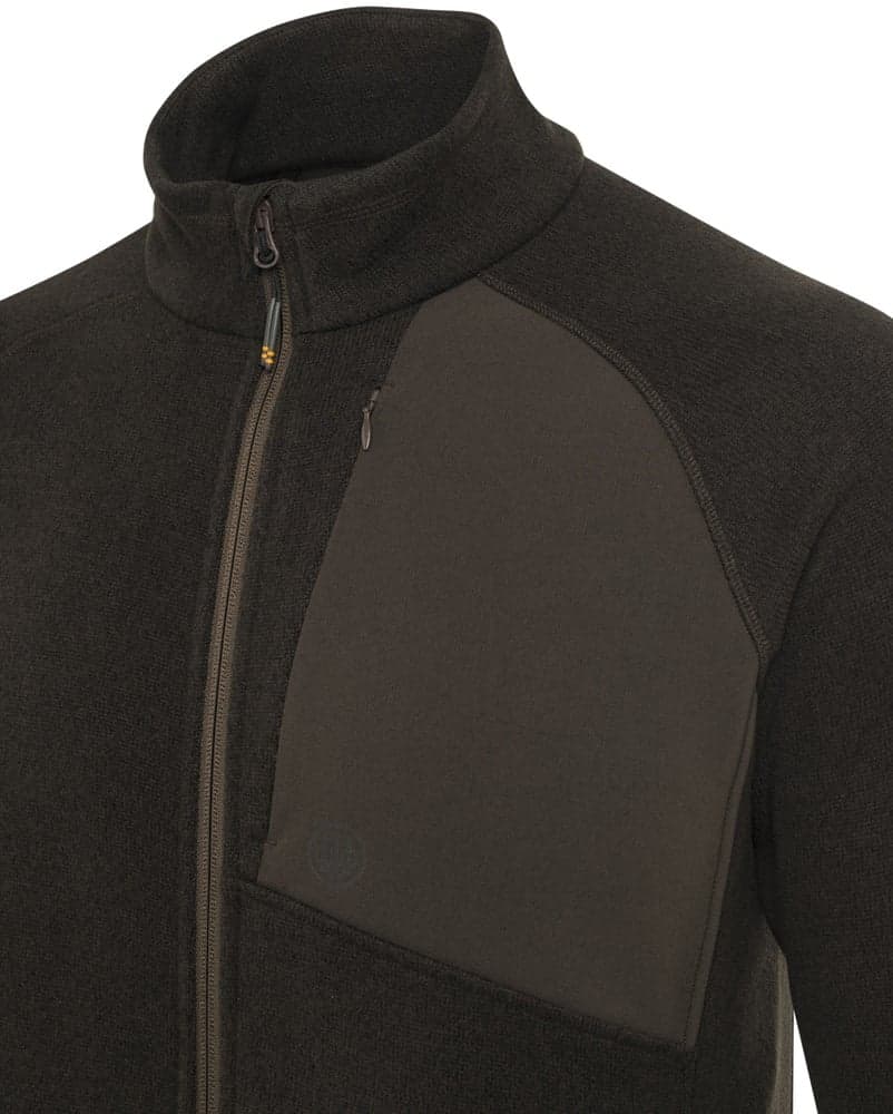 M's Abisko Full Zip Fleece Brown Bark, view: 3
