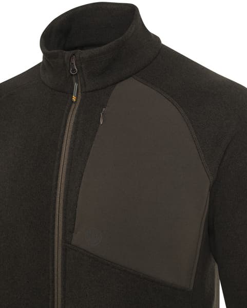 M's Abisko Full Zip Fleece Brown Bark, view: 3