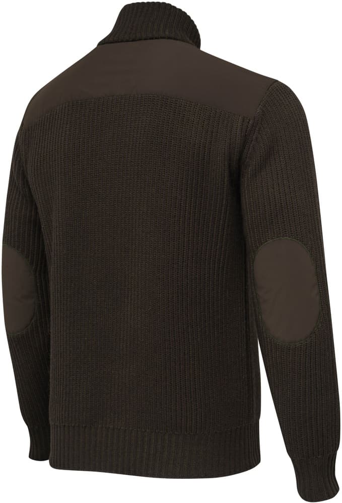 Dover Half Zip Tech Sweater Brown Bark & Moss, view: 1