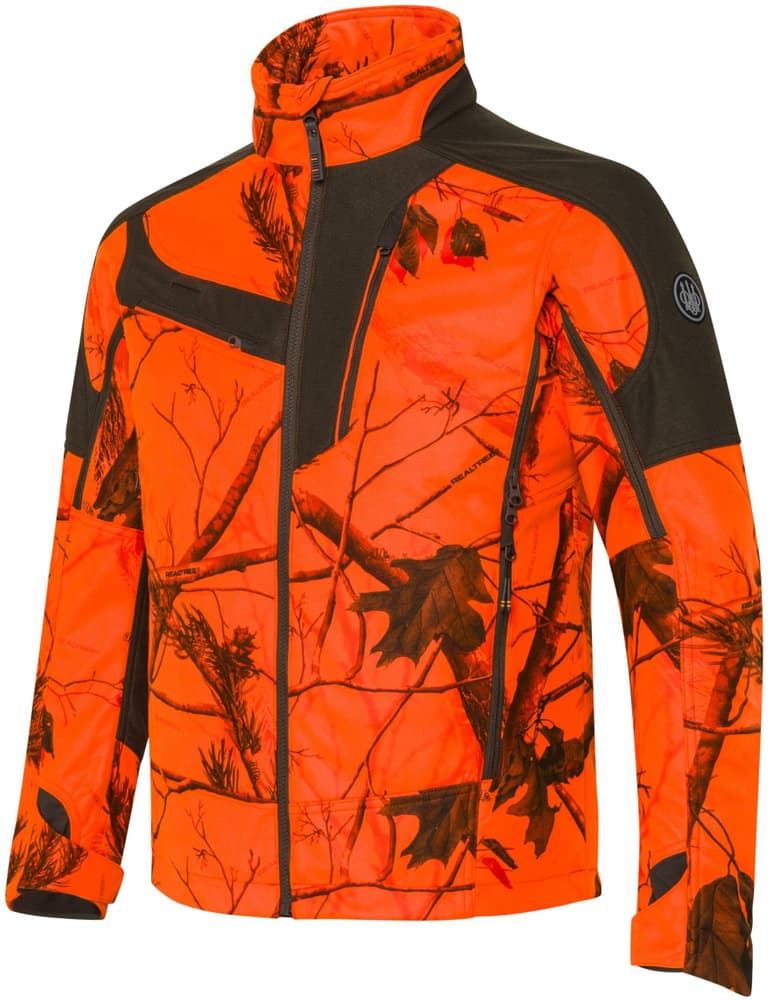 M's Matajur Windblock Jacket Camo Orange, view: 0
