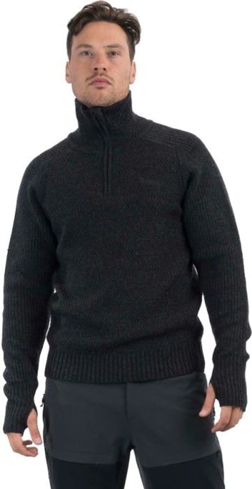 Bergans M's Ulriken Jumper Black Melange, view: 1