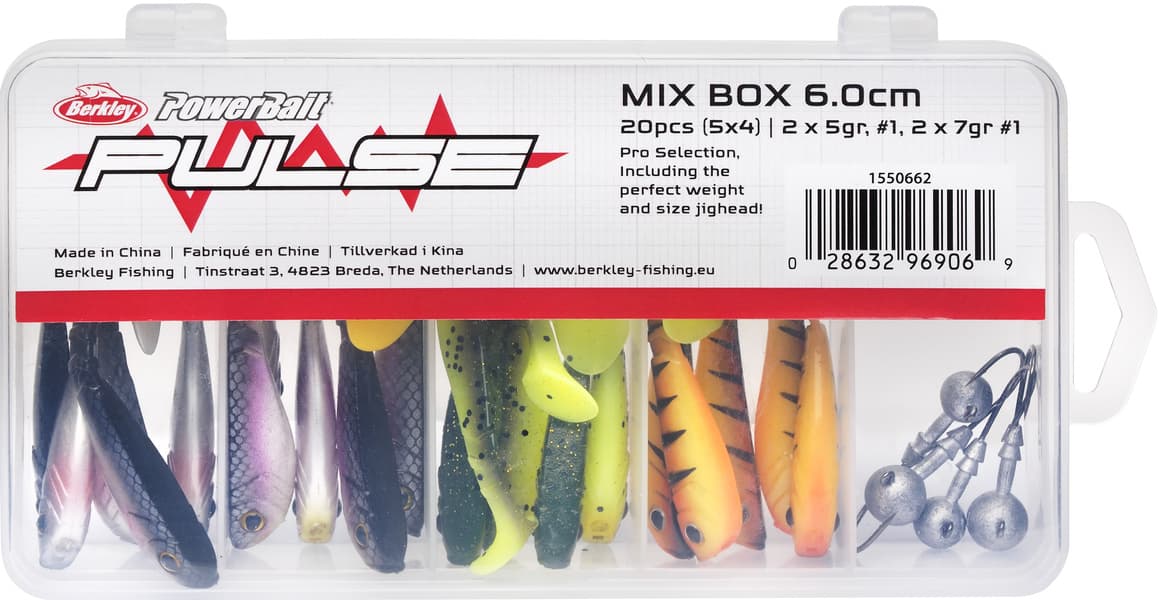 Pulse Shad Box 6cm Incl. Jigheads, view: 0