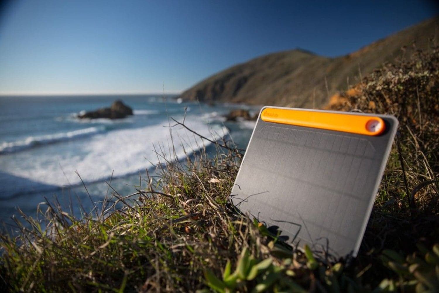 SolarPanel 5+ Solcellelader + 2200 mAh Powerbank, view: 3