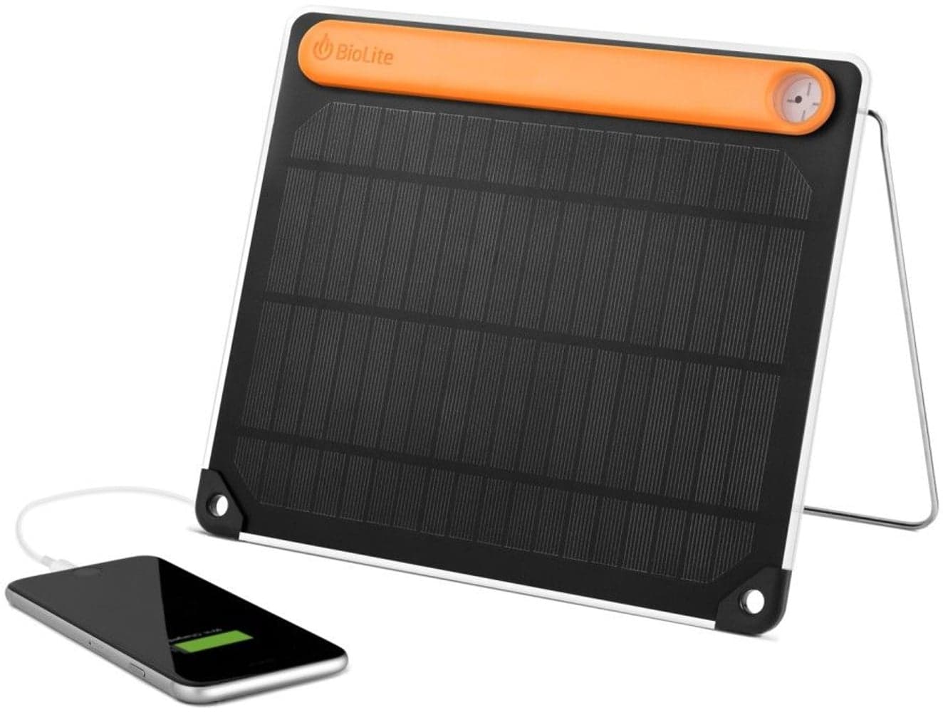 SolarPanel 5+ Solcellelader + 2200 mAh Powerbank, view: 0