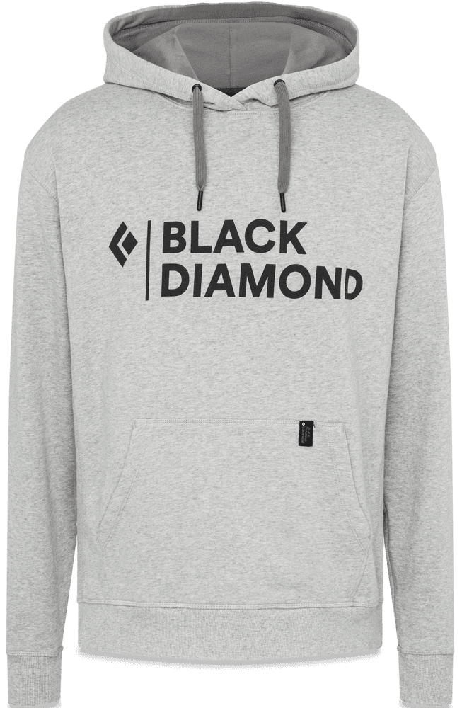 M Stacked Logo Hoody Nickel Heather, view: 0
