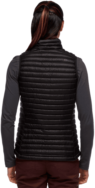 W's Approach Down Vest Black, view: 2