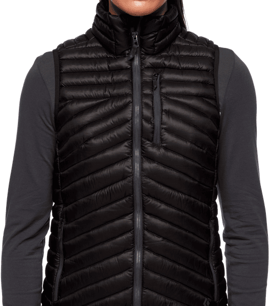 W's Approach Down Vest Black, view: 3