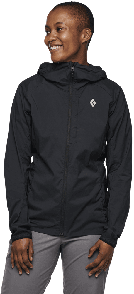 W's Alpine Start Hoody Black, view: 1