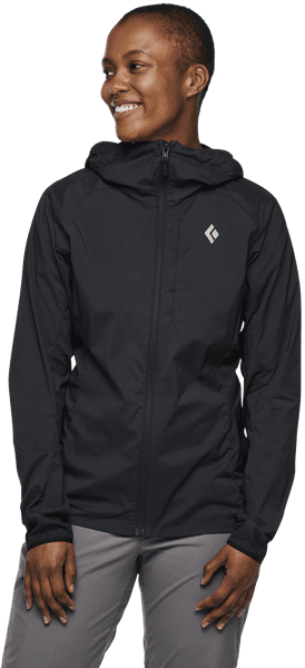 W's Alpine Start Hoody Black, view: 1