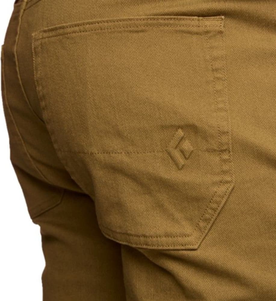 M's Stretch Font Pants Dark Curry, view: 4