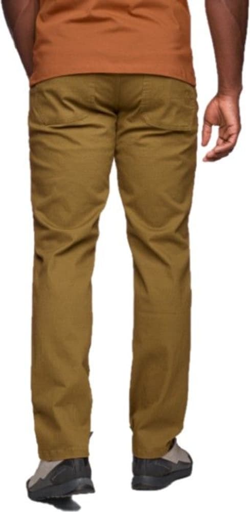 M's Stretch Font Pants Dark Curry, view: 2