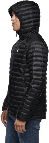 M's Approach Down Hoody Black, view: 2