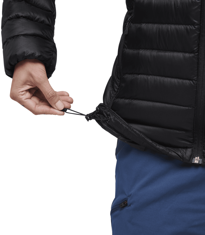 W's Approach Down Hoody Black, view: 6