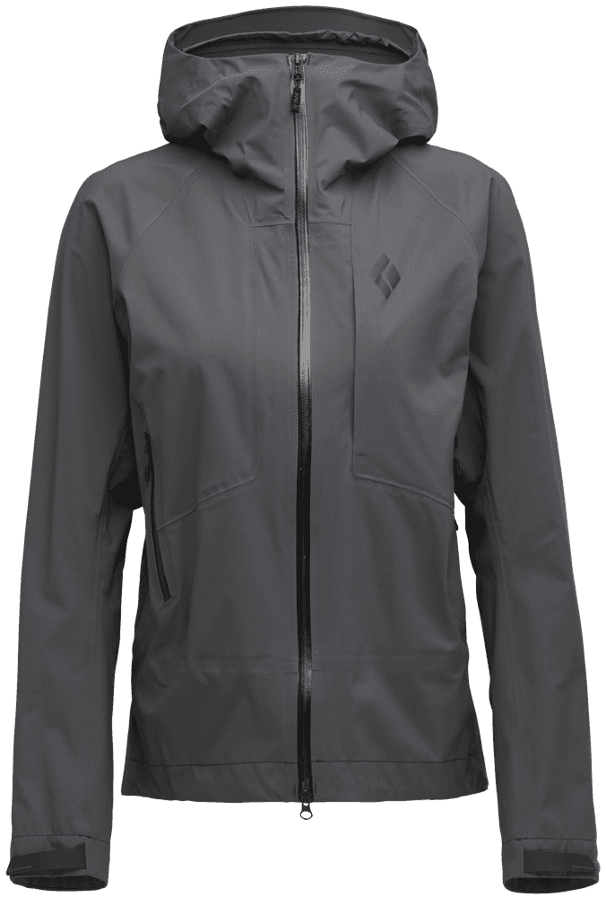 W's Highline Stretch Shell Anthracite, view: 0